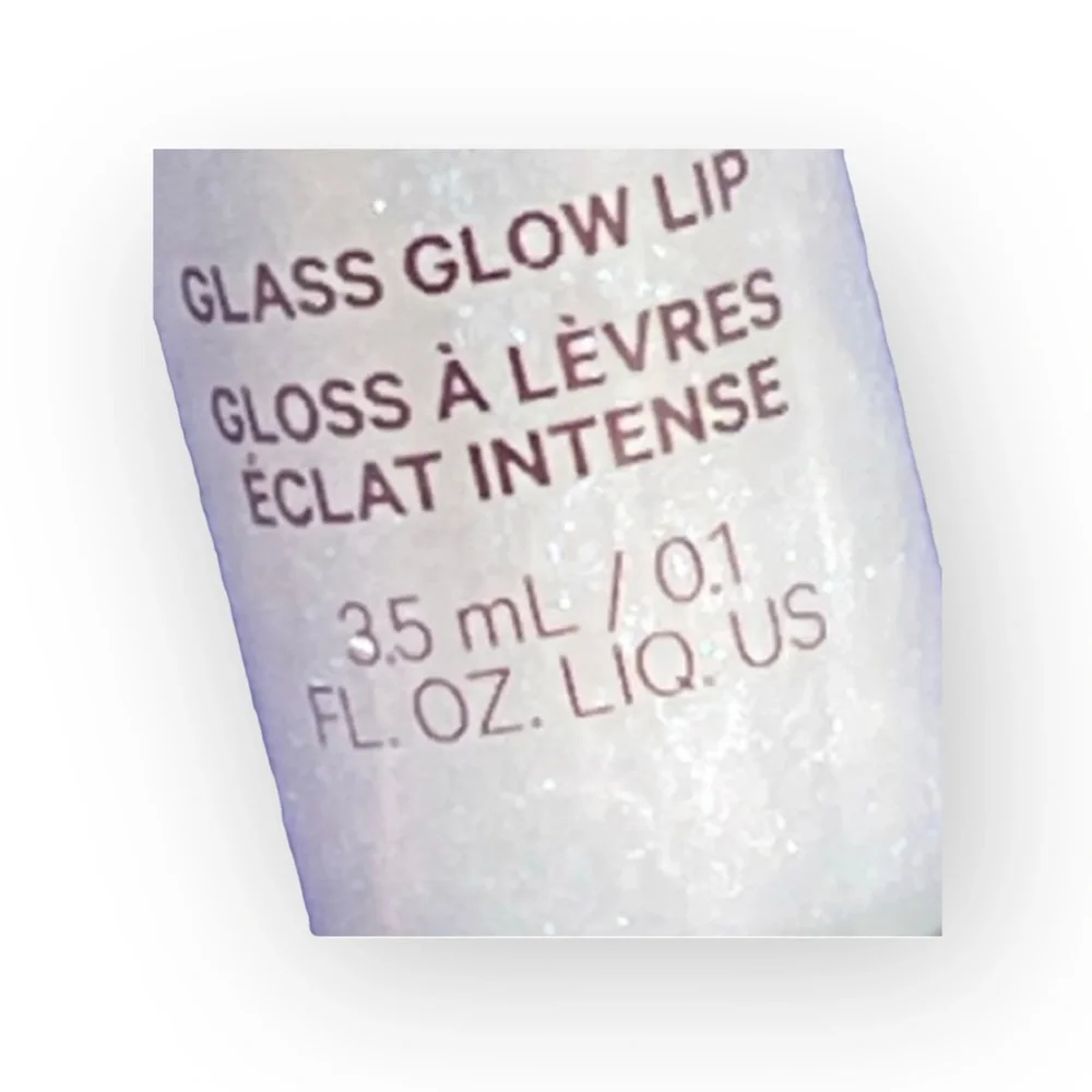 new Kevyn Aucoin ☼ Mini Glass Glow Lip ☼ Clear Iridescent Shimmer ☼ Sealed